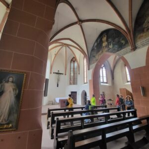 In der Kirche des Klosters Nothgottes.