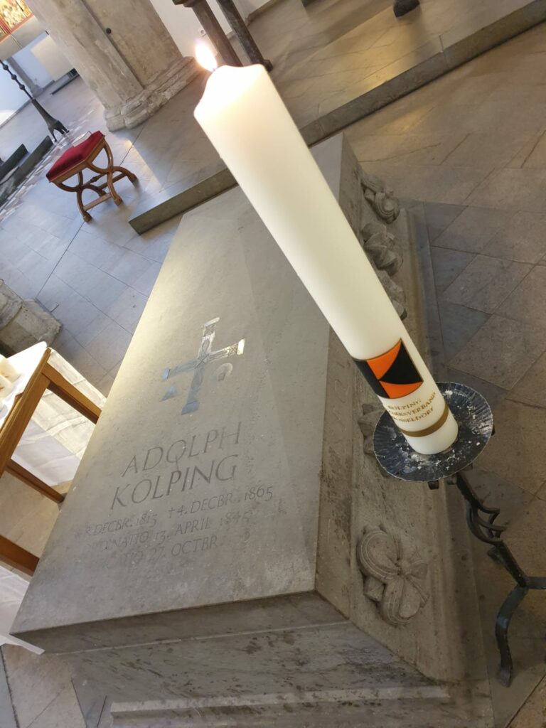 Grab Adolph Kolping in der Minoritenkirche Köln