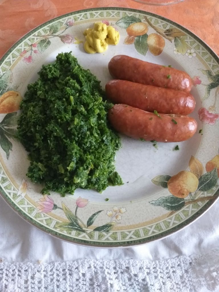 Grünkohl mit Kohlwurst