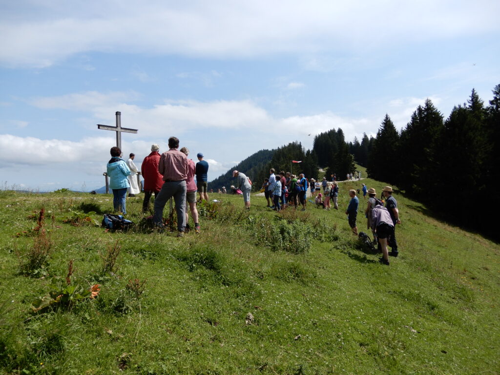 Kolping-Kreuz auf dem Unternberg (bei Bergwachthütte)